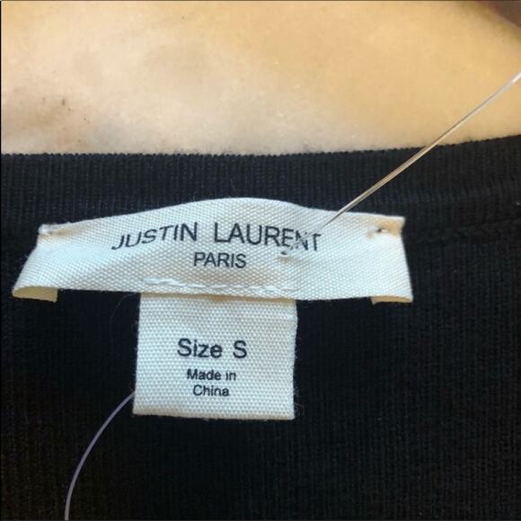 Justin Laurent Embellished Neck Top - Picture 7 of 9